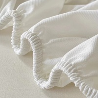 Protège-matelas silencieux taille double en viscose, imperméable, anti-acariens, anti-bactérien, toutes saisons