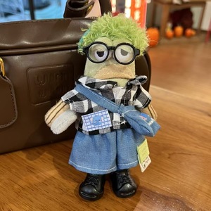 ตุ๊กตาครัสตี้แครบ ซีรีส์ชาวเมืองปลาตัวไม่ดี ของตกแต่งกระเป๋า DIY ของเล่นตุ๊กตาขนนุ่มสุดน่ารัก พวงกุญแจน่ารัก ทำจากใยฝ้าย PP - Product Image 4