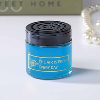 Diffuseur de parfum en gel pour voiture de luxe, senteur lavande, motif solide, caractéristiques de sécurité, parfum personnalisé, sans danger pour les animaux, biodégradable