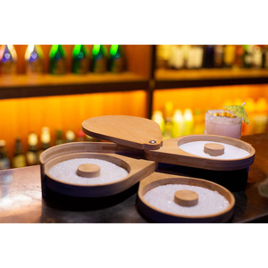 ขอบแก้ว3ชั้นสำหรับมาร์การิต้าและค็อกเทลขอบเกลือมาการิต้าเครื่องดื่มไม้ไผ่ - Product Image 2