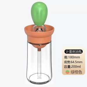 Tarros de almacenamiento de <span class=keywords><strong>cocina</strong></span>, dispensador automático de vidrio transparente de alta borosilicato resistente al calor, para aceite de oliva, botellas de vidrio, aceite y vinagre - Product Image 5
