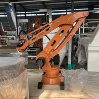 Ligne d'emballage pour le riz, les haricots, les aliments pour animaux, les grains de riz, robot palettiseur automatique, machine de palettisation, machine d'emballage et de palettisation