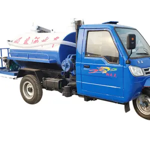 Diesel three - wheeled manure Dung suction car rural septic tank sewer manure town methane tank cleaning car