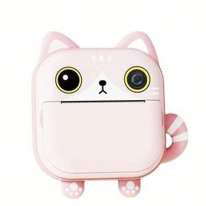 Cámara Digital M2 para Niñas, Impresora de Fotos Instantánea HD con Diseño de Dibujos Animados, Mini Cámara con Pantalla de 2.4 Pulgadas, Fotografía con un Clic - Product Image 1