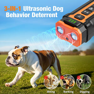 Ultrasonic Anti Barking dispositivo Pet Dog Bark dissuasor dispositivo ao ar livre Handheld 2X Ultrasonic Stray Dog Repeller para todos os cães - Product Image 3
