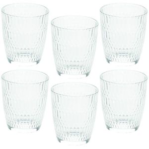 Set di 6 Bicchieri Tognana 310cc in Vetro Trasparente - Product Image 1