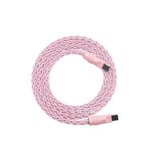 Câble de clavier magnétique 8K 8 cœurs 1,3m-1,8m à lumière blanche pour éclairage d'ambiance de voiture, charge rapide PD60W [couleur fixe] - Product Image 2