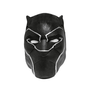 Máscara de Pantera Negra de Látex, Disfraz de Cosplay, Casco para Adultos, Accesorios para Fiestas de Disfraces - Product Image 1