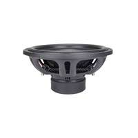 Caisson de basses de voiture de 15 pouces d'usine en Chine avec fil de cuivre de 2.5 \ "400W RMS DC 12V bon prix systèmes de haut-parleurs audio de voiture