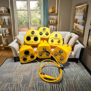 Fiche de mise à la terre jaune antistatique à 3 broches pour contrôle ESD 3X10mm - Product Image 2