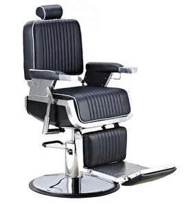 Cheap Price Woman Or Men Haircut Adjustable Height Seat Aluminum All Purpose Indoor Chair Barber For Beauty Salon