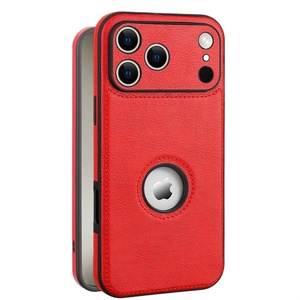 เคสฝาหลังหนังนิ่มสำหรับ iPhone 17 16 15 14 13 12 11 Pro Max PLUS พร้อมช่องป้องกันขอบเลนส์ปกป้องเต็มรูปแบบ - Product Image 6