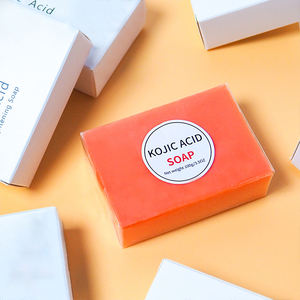 Sabun Label pribadi 100G Vitamin C, sabun asam Kojic penghilang tungau wajah bersih perawatan kulit mandi - Product Image 4