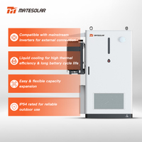 Sistema de Almacenamiento de Energía para Comercios e Industrias con Refrigeración Líquida y Batería LiFePO4 de 125kW 261kWh para Conexión a Red y Uso Fuera de Red