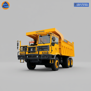 Camión Volquete Usado LIUGONG de 70 Toneladas, Euro 5, Diésel, 6x4, Volante a la Izquierda, para Minería, con Cámara Trasera, 351-450HP, Tanque de 36m, DW105A - Product Image 1
