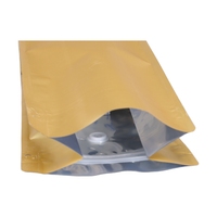 Sachet Doypack personnalisé avec logo du fabricant, à fermeture éclair, pour emballage de noix, de thé en poudre, de café et de grains, à fond plat et avec valve