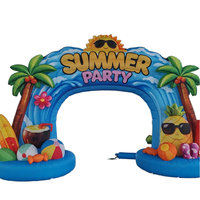 Tunnel et Arche Gonflables en PVC Taille Personnalisée pour Halloween, Décoration de Fête et Événement en Plein Air, 10-12 pieds, Résistant à l'Eau et Durable