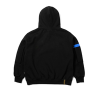 Ensemble de survêtement streetwear 2 pièces pour homme, personnalisé, en molleton de coton 500 g/m², coupe oversize et carrée, avec épaules tombantes, style cargo, comprenant un sweat à capuche zippé avec poche kangourou et un pantalon jogger