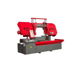 NST9050 double column heavy duty large size metal/steel cutting horizontal band saw machine