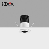 Mini Taille Anti-Éblouissement En Aluminium 3.5W 35MM découpé D'intérieur Plafond Encastré A MENÉ LA Lumière De Tache