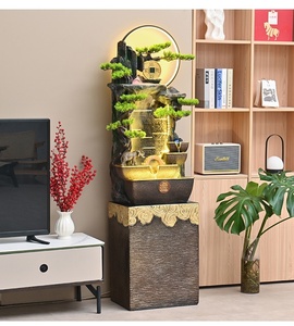 Grande Murure de Fontaine, Mur d'Eau Courante, Rocaille, Fontaine à Eau Flottante, Ornements Porte-Bonheur, Ornements de Style Villa - Product Image 5