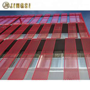 <span class=keywords><strong>Prix</strong></span> des panneaux de treillis métallique expansé en diamant de feuille étirée décorative en aluminium de 2mm pour le revêtement de façade - Product Image 1