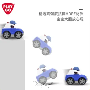 Playgo On The GO Mini Police Car Toy Portable Baby Toy