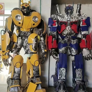 Estatuas de Robots Transformers Realistas para Alquiler en Parques Temáticos y Eventos |   Giant Bumblebee y Optimus Prime - Product Image 5