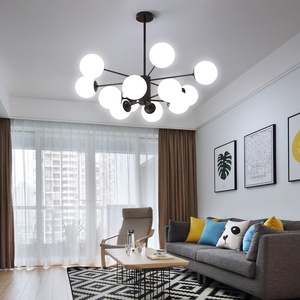 Beautiful Gold Bedroom Living Room Pendant Lamp Romantic Restaurant Clothing Shop Multihead Chandelier - Product Image 4