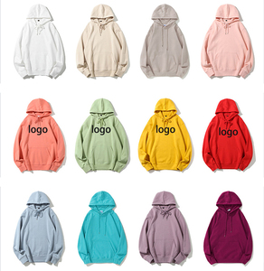 Felpe con Cappuccio Unisex <span class=keywords><strong>Oversize</strong></span> in Pile Ecologico con Logo Personalizzato, per Palestra, Felpe Invernali Imbottite - Product Image 2