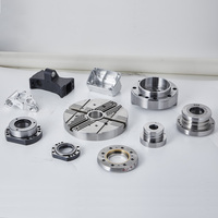 Pièces de précision usinées CNC en alliage d'aluminium et en acier allié, flanges, boîtiers de roulement, embouts, manchons, certifiées ISO9001