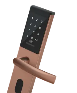 デジタル生体認証指紋ドアロックテミックカード木製部門カホンプラカードメタルドアロッカー