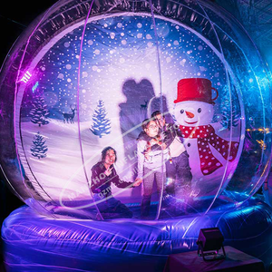 Fond <span class=keywords><strong>de</strong></span> photo <span class=keywords><strong>de</strong></span> Noël géant <span class=keywords><strong>Boule</strong></span> <span class=keywords><strong>de</strong></span> <span class=keywords><strong>neige</strong></span> humaine <span class=keywords><strong>gonflable</strong></span> avec base - Product Image 4