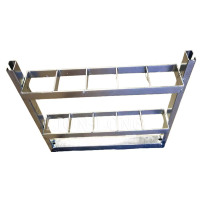 3 pouces 5 Shots Slot Frame Tubes Firework Shells Fiberglass Display Rack