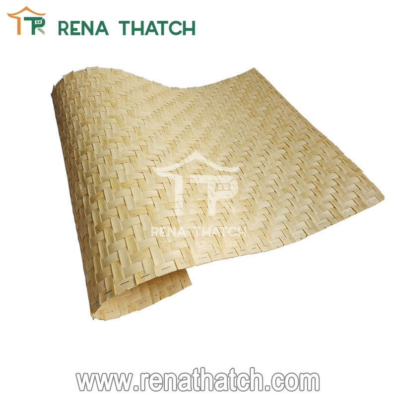 Tropical Area Use Natural Rattan Basketweave Weave Cane Woven Mats ...