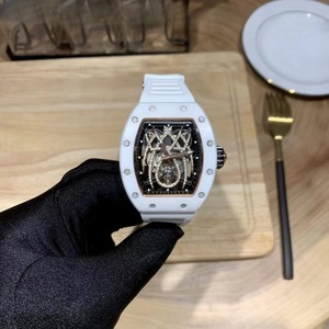 Nouvelle montre carrée pour femme Drioshipping, bracelet en céramique, fibre de carbone, mécanique automatique, étanche, multifonctionnelle - Product Image 2