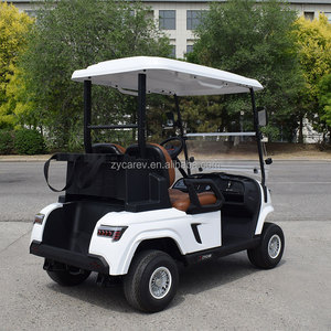 Voiturette <span class=keywords><strong>de</strong></span> golf électrique 2 places homologuée CE, moteur AC 5KW, homologuée pour la route - Product Image 3