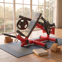 Máquina de Gimnasio, Equipo de Fitness de Alta Calidad y Resistencia, Máquina de Remo en Posición Inclinada