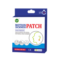Produit de santé et de bien-être le plus vendu : Patch anti-mal des transports à base de plantes en tissu non tissé, modèle MDT303D3 de la marque MDT