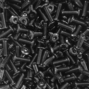 M3 M4 M5 M6 M8 Black Stainless Steel 304 Connector Allen Bolts <b>Screws</b> Beveled Flat Head Socket Hex Drive Bolts for Furniture - Product Image 2