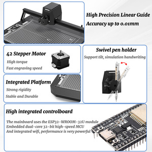 A4 CNC-penplotter schrijfmachine, automatische desktop tekenrobot voor handtekeningen, huiswerk, kunst en doe-het-zelf - Product Image 5