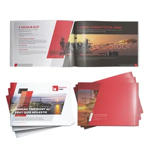 Cheap paper marketing booklet brochure flyer printing