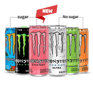 Vente en gros de boissons énergisantes Monsters Energy de 330 ml, 12 canettes, prix d'usine, taurine, boissons énergisantes originales - Product Image 2
