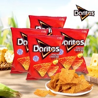 Taiwan Doritos Chips Mexico Flamin Hot Corn Chips Vlokken Snacks Gepofte Exotische Snacks Doritos 90G