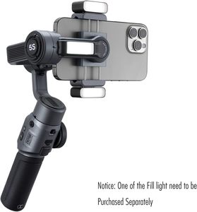 Estabilizador de Gimbal de 3 Ejes <span class=keywords><strong>Zhiyun</strong></span> <span class=keywords><strong>Smooth</strong></span> 5s, Palo Selfie Plegable, Gimbal para Teléfono Inteligente con Control por Aplicación para iPhone 14 Pro Max/Xiaomi - Product Image 6