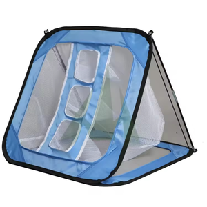 Filet de golf pliable pour l'entraînement au swing et l'amélioration de la précision, avec 3 cibles, filet d'entraînement au golf à assembler, <span class=keywords><strong>mini</strong></span> filet de pratique de disc-golf - Product Image 2