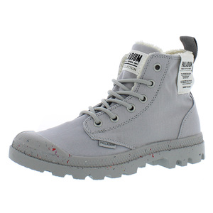 รองเท้าใส่ได้ทั้งชายและหญิง Palladium Pampa Hi Earth สี: เทา | ของแท้100% - Product Image 1