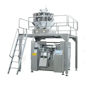 New Automatic Packing Machine Pre-Made Pouch Paper Packaging for Food 3-Side Sealing with Gear for Hotel Industry