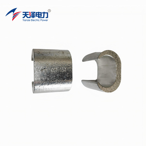 Connecteur de protection contre la foudre en cuivre pur étamé CTC - pince de mise à la <span class=keywords><strong>terre</strong></span>, protection contre la foudre, piquet de <span class=keywords><strong>terre</strong></span>, sécurité électrique ISO9001 CE CQC - Product Image 1