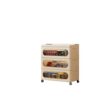 Gabinete De almacenamiento multifuncional multicapa De diseño moderno De plástico PP grueso De 65cm Organizador De Ropa De bebé - Product Image 5